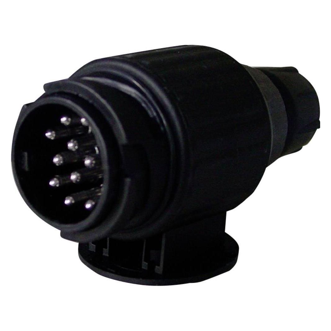 IWH KFZ-Stecker, 13-polig, Kunststoff, schwarz (010208)