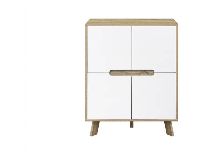 Kommode Mali Natur MDF B 80 H 102 cm