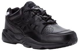 Wide Width Women's Stana Sneakers by Propet in Black (Size 9 W)