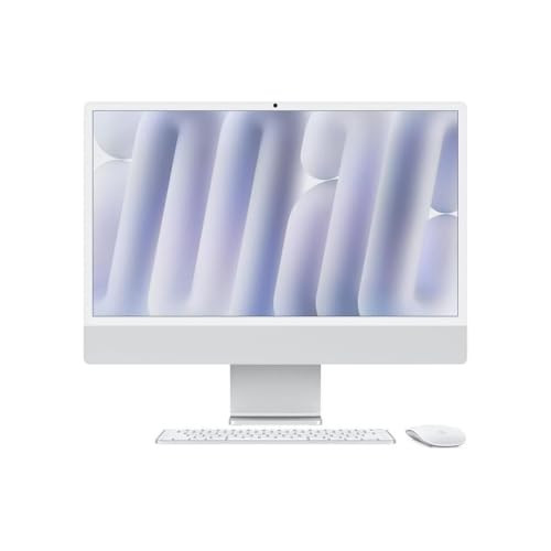 Apple iMac Alles-in-één desktop-pc met M4-chip, 24 inch Retina-display, 16 GB geheugen, 512 GB SSD-opslag, groen
