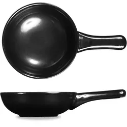 Churchill Rustics Schwarz Stielpfanne 23cm / 37cl