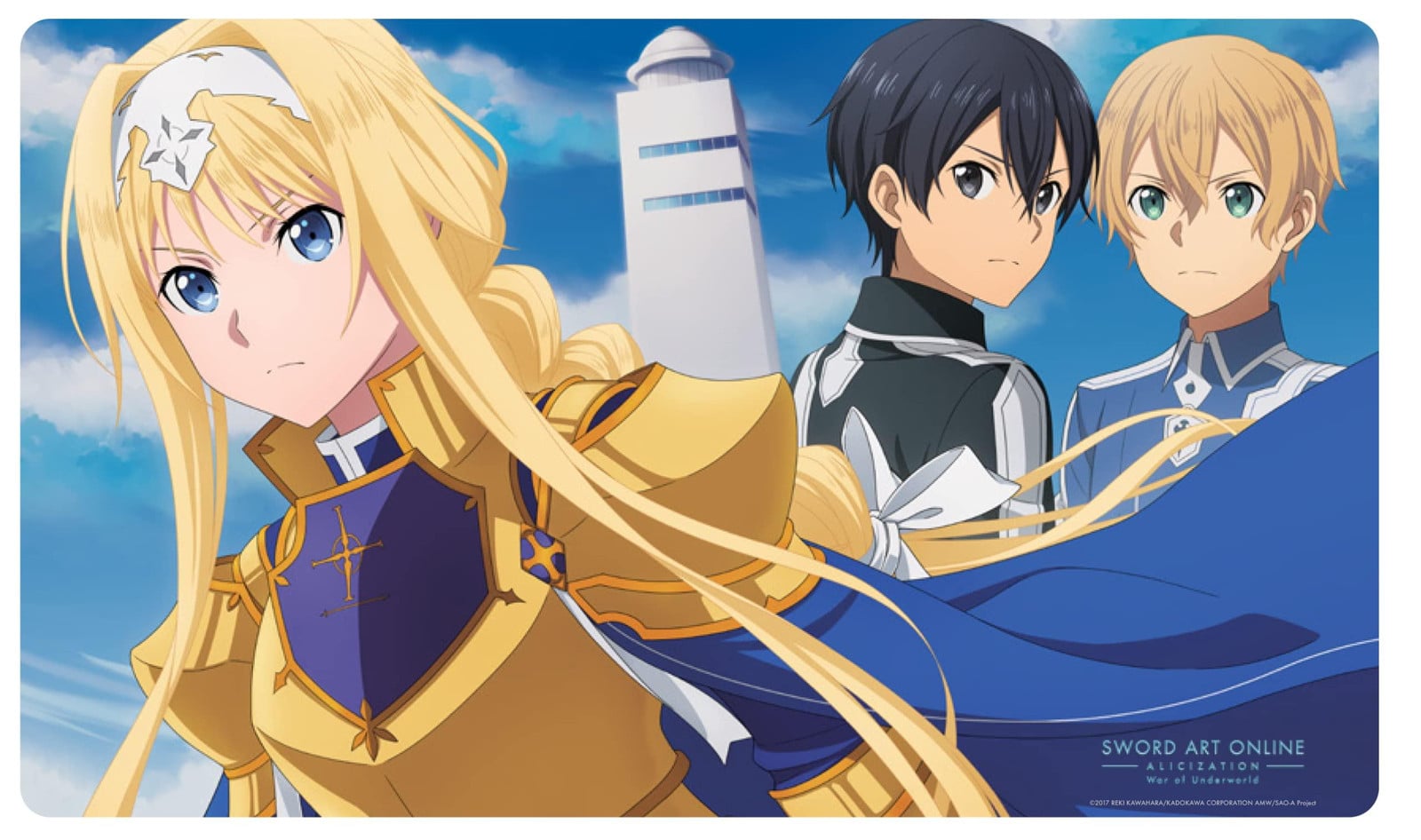 Japanime Games Sword Art Online Alicization Speelmat met personages