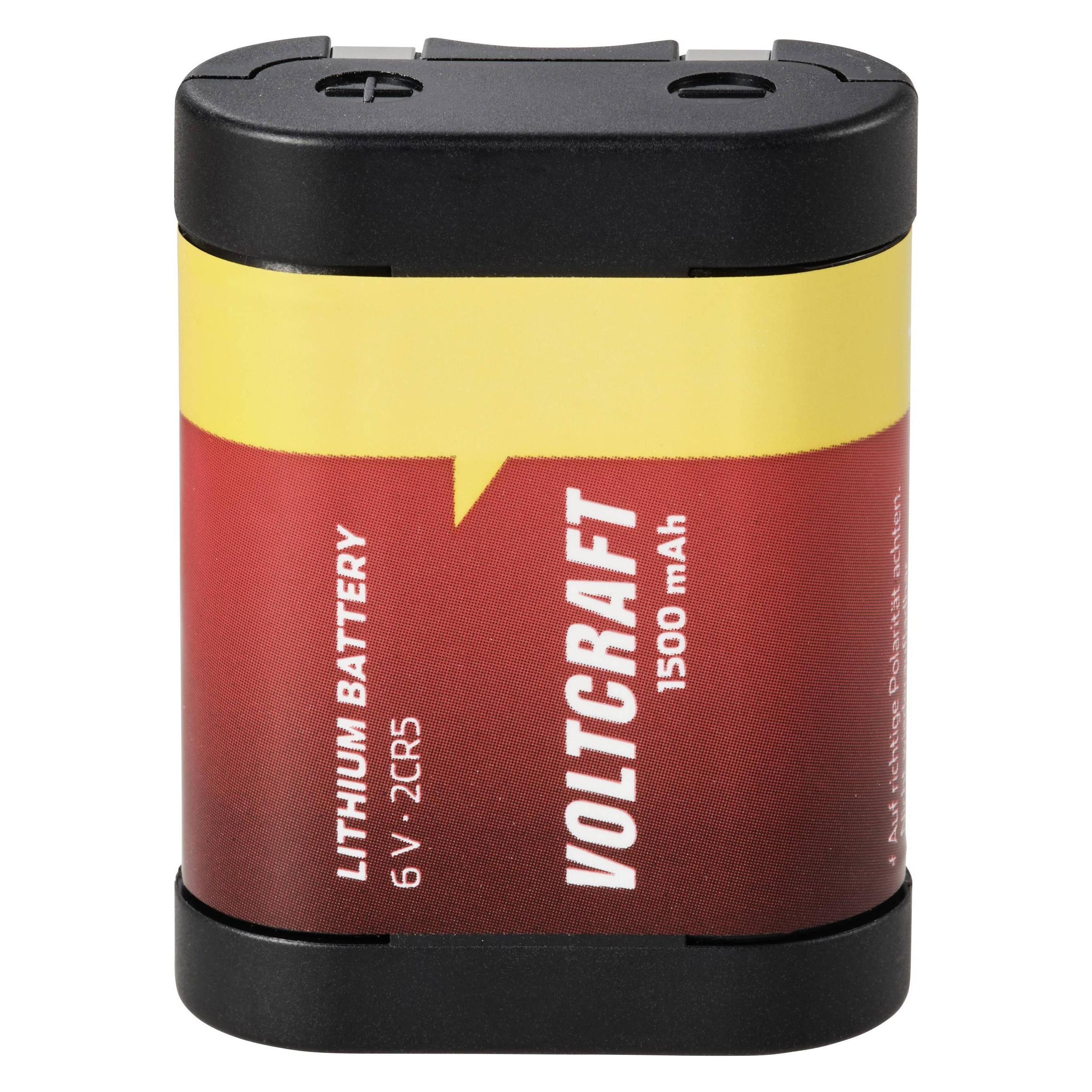 Voltcraft Fotobatterie 2CR5 Lithium 1500 mAh 6 V 1 St. (1 Stk., 2CR5, 1500 mAh) (VC-14934715)
