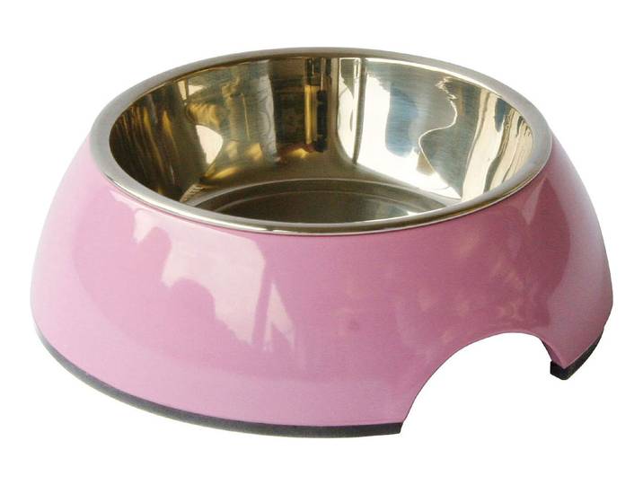 Swisspet Napf rund Melamin rosa 14cm