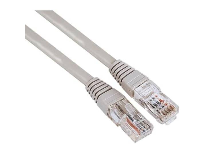 Hama netwerkkabel CAT5e (korf, kabel, RJ45 (8p8c)-plug, 1 Gbit/s, 5 m, U/UTP 1) grijs