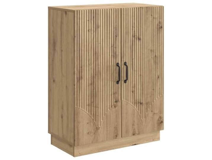 GFMGUEMV Sideboard Artisan-Eiche 66 x 34,5 x 87 cm Holzwerkstoff Kommode Stauraum für Esszimmer, Küche oder Wohnzimmer, robuste Verarbeitung, pflegeleichte Oberfläche