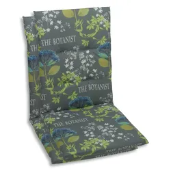 GO-DE Textil Sessel-Auflage 2er Set