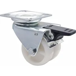 WAGNER® design yourself Apparate-Doppel-Lenkrolle ECO RO 3252 weiß