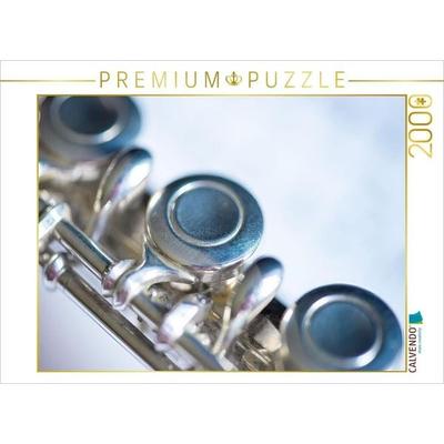 CALVENDO Puzzle Klappe einer Querflöte | 2000 Teile Lege-Größe 90x67cm Foto-Puzzle für glückliche Stunden