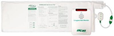Smart Caregiver Easy-to-Use CordLess Fall Prevention Alert With Bed Pad System