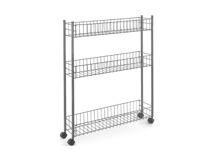 Metaltex Allzweckwagen Fino-3 Grau 58 × 16 × 72 cm