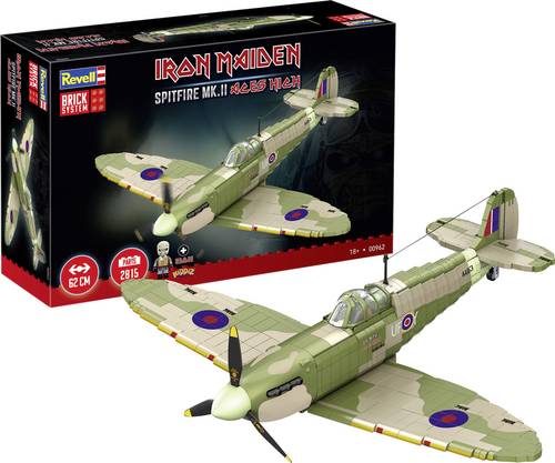 Revell 00962 "Iron Maiden Spitfire MK.II Aces High" - Brick System Bausatz 1:18