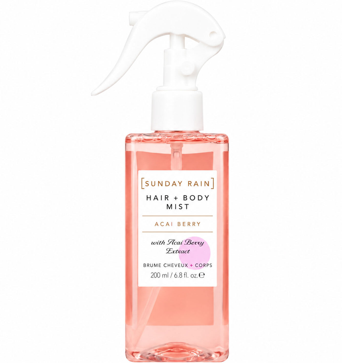 SUNDAY RAIN Acai Berry Hair & Body Mist 200ml