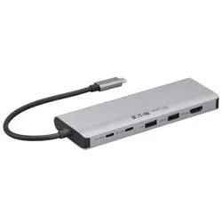 Eaton Tripp Lite series USB4 Multi-Display Tra (USB-C, 2 Ports), Dockingstation + USB Hub, Grau