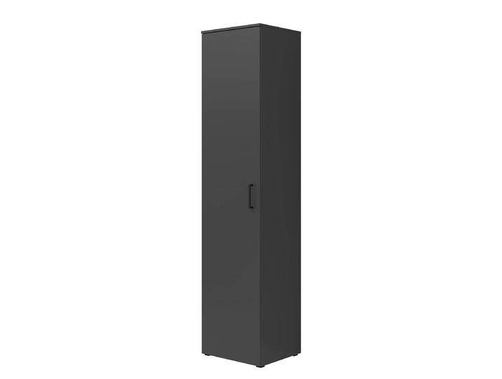 Armoire multifonction Hick 45 x 195cm Gris/Graphite
