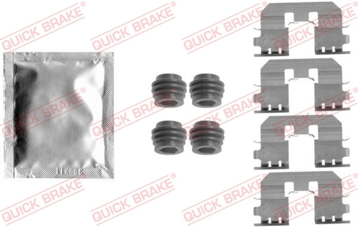 Zubehörsatz, Scheibenbremsbelag QUICK BRAKE 109-1810