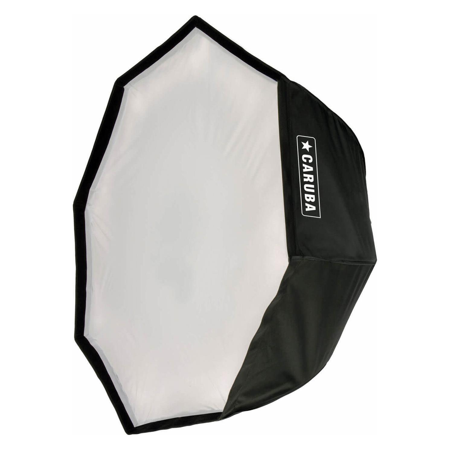 Caruba Quick Assembly Matte Silber Octabox 95cm (Softbox, 95 cm) (D148191)