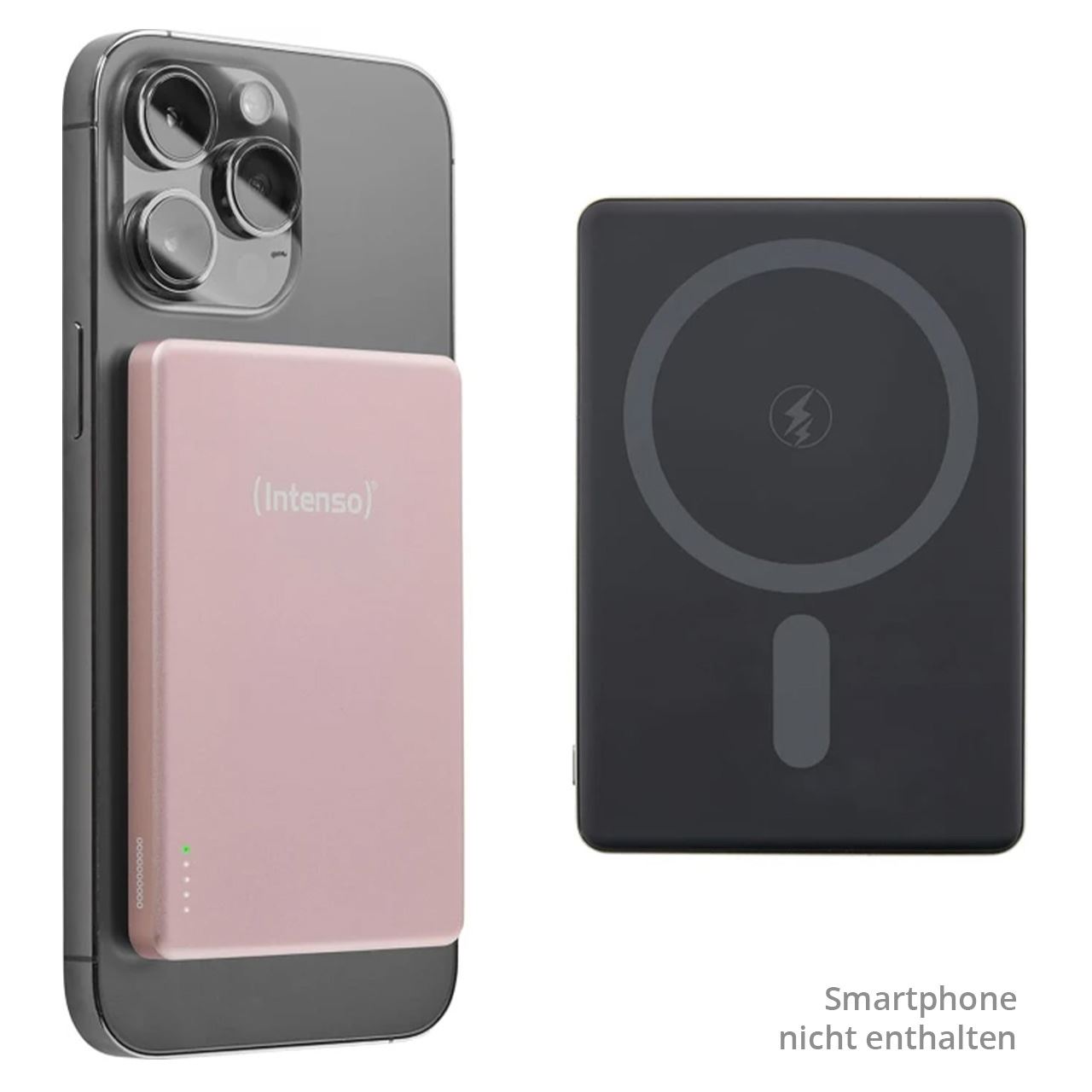 Intenso Magnetic Wireless Power Bank MW5000 rosé