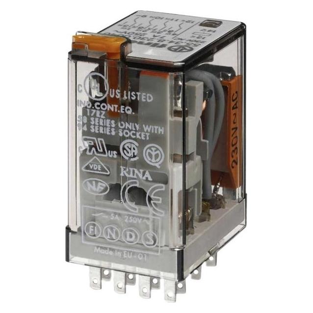 Finder Miniatur-Steckrelais 55.34.8.230.0054 Ausführung des elektrischen Anschlusses Steckanschluss, Bem... (553482300054)