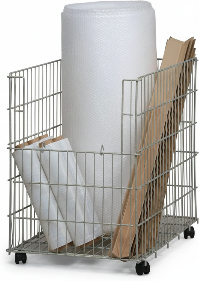 B2B Partner Verkaufskorb mit Tür, 840 x 815 x 630 mm