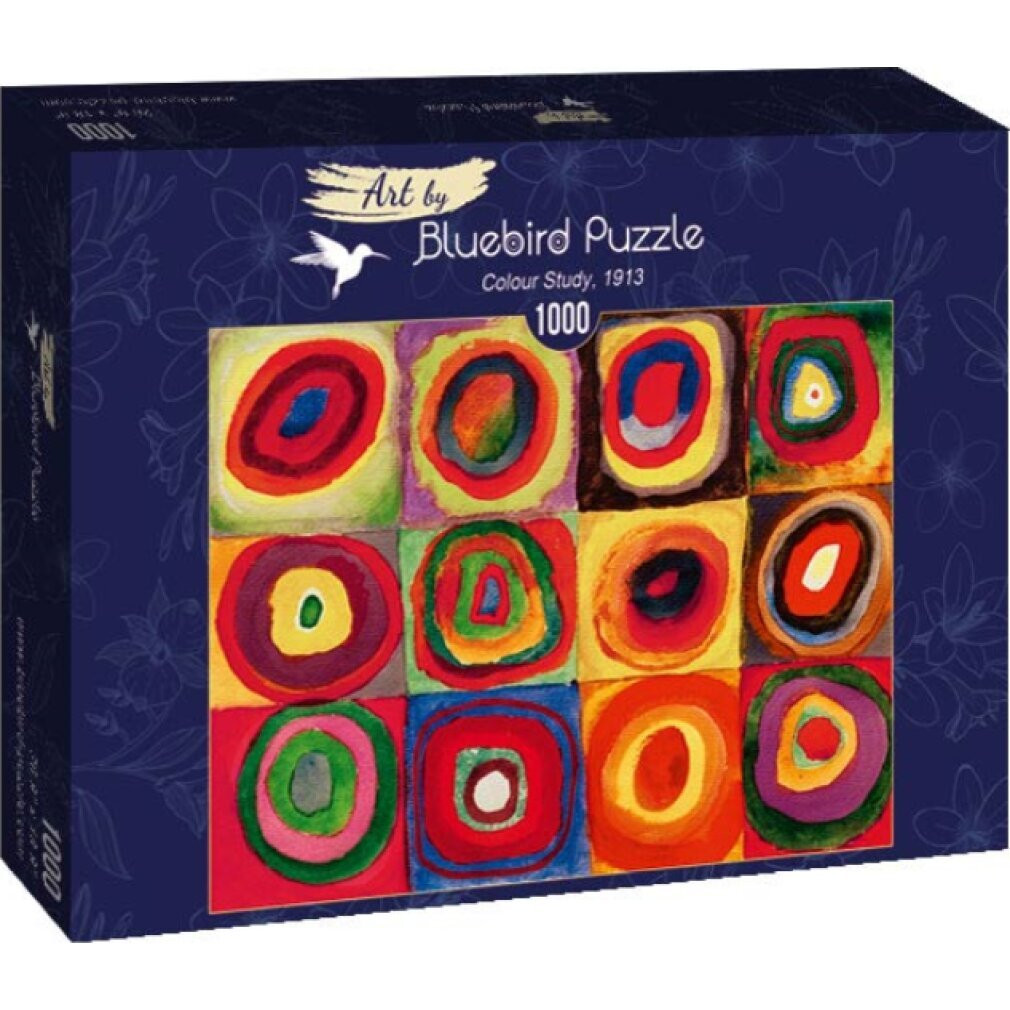 Bluebird Puzzle Kandinsky Kleurenonderzoek 1913 - 1000 stukjes