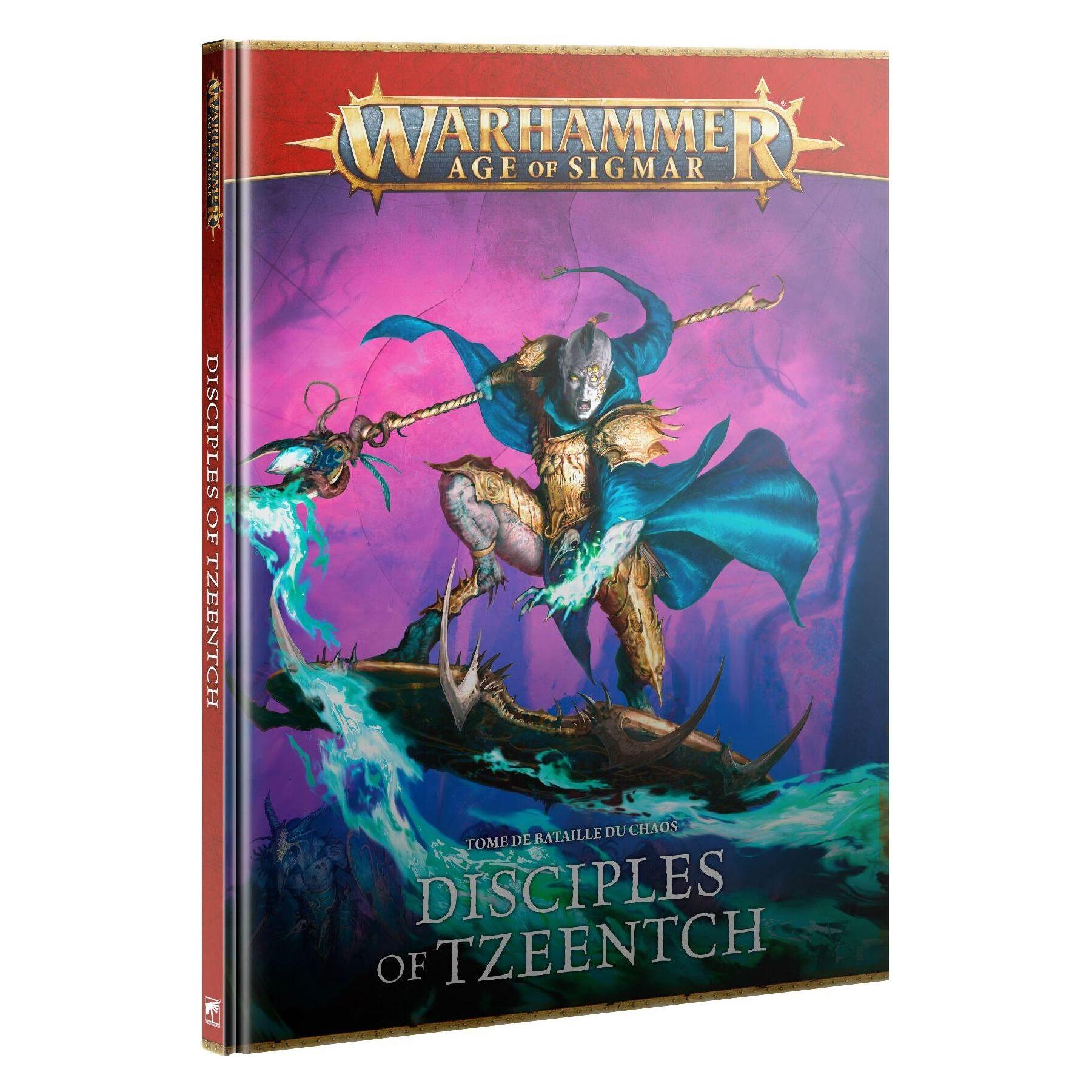Games Workshop Warhammer AoS - Battletome V.4 Disciples of Tzeentch (Fr) (Karton) (01030201033)