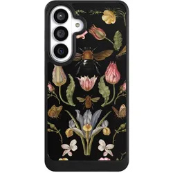 Nivocase Hülle für Samsung Galaxy S26+ Handyhülle NIVOcore Case Schwarz Biene Blumenkranz Blüte (Samsung Galaxy S26+), Smartphone Hülle, Schwarz