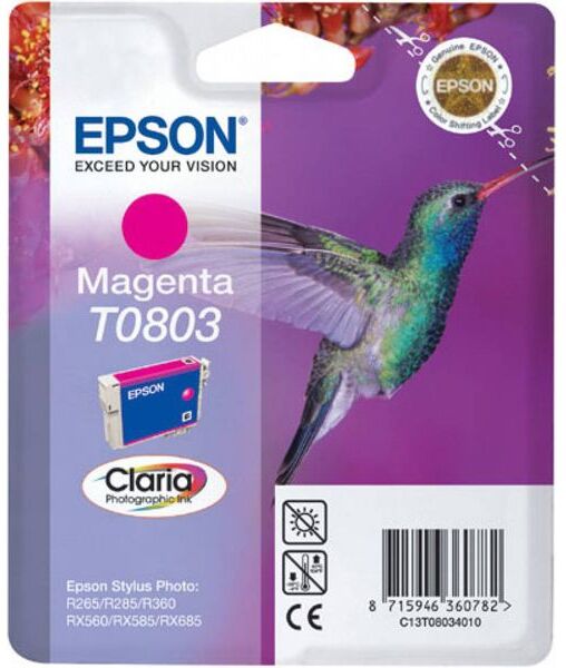 Epson C13T08034010 - Magenta - Cartouche d'encre