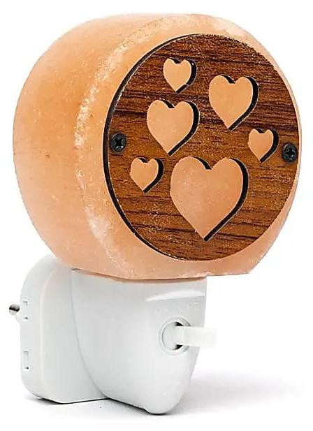 Bahadra Zoutlamp Nachtlampje Hartjes