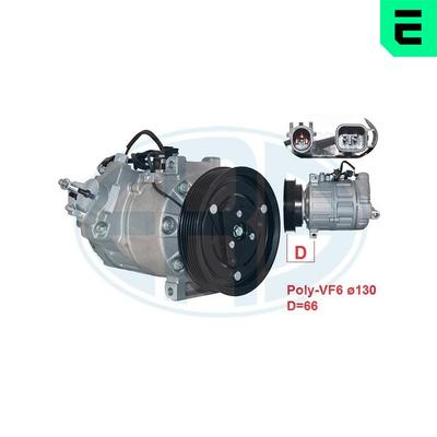 ERA Kompressor, Klimaanlage 670088 für Volvo