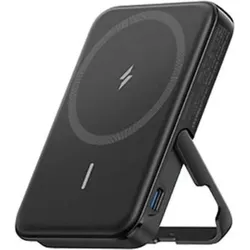 Anker Zolo MagGo (5000 mAh, 12 W, 18.50 Wh), Powerbank, Schwarz
