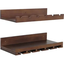 WEINREGAL Braun 2er-Set-Set