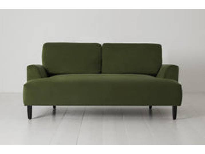 Zweisitzer-Sofa Model 05, Laubgrün