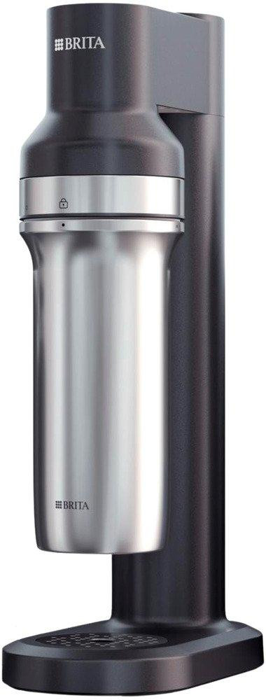 BRITA Soda Maker SodaTRIO Black met 1 liter fles en 1 CO2-cilinder