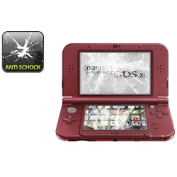 4x Panzerfolie für Nintendo NEW 3DS XL ANTI-SCHOCK Displayschutzfolie MATT