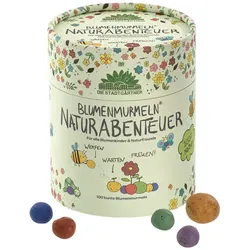 Blumenmurmeln "Naturabenteuer", 100 Stück