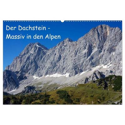 Der Dachstein - Massiv in den Alpen (Wandkalender 2027 DIN A2 quer), CALVENDO Monatskalender