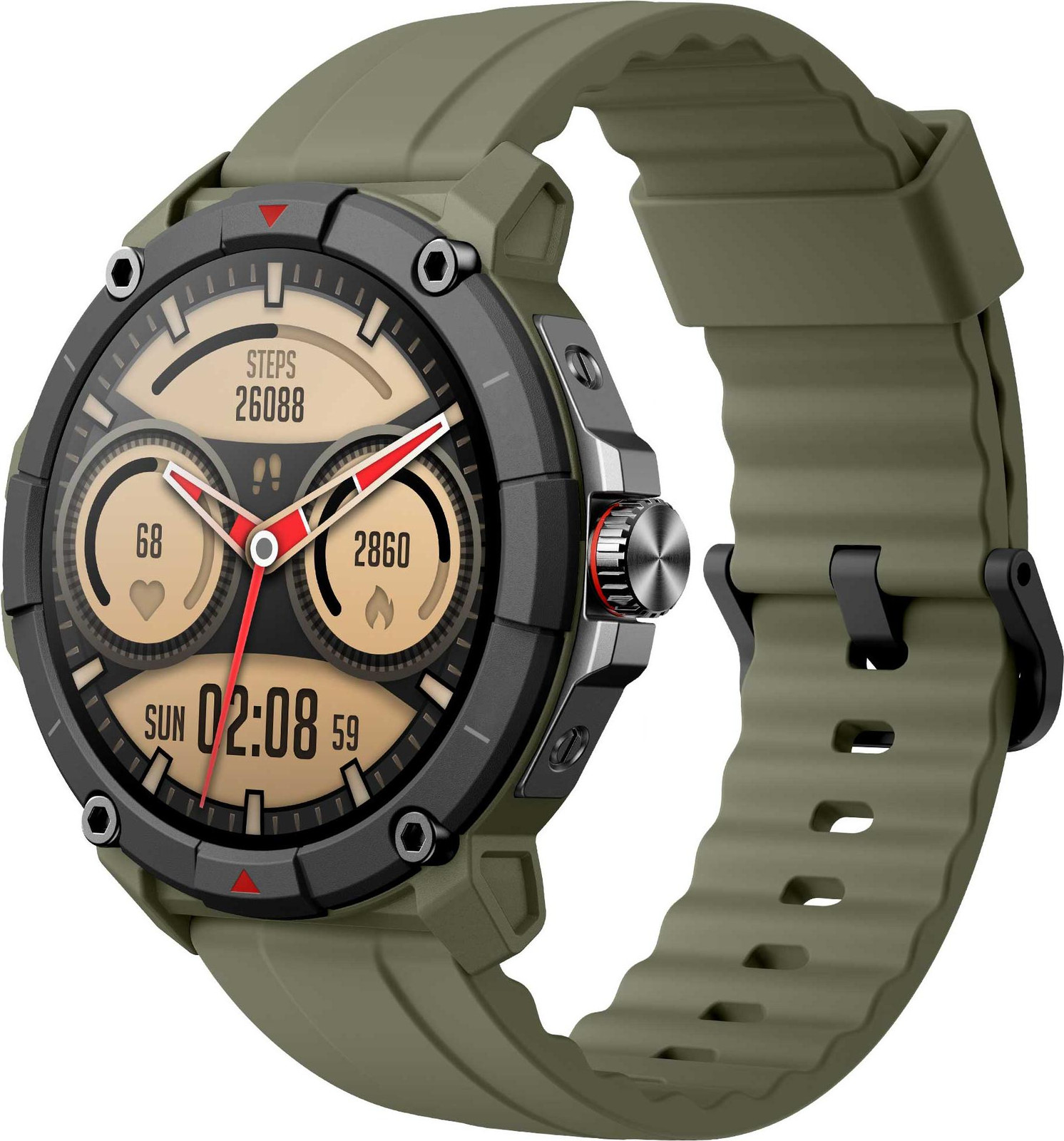 Kuura+ Smartwatch met GPS - Groen