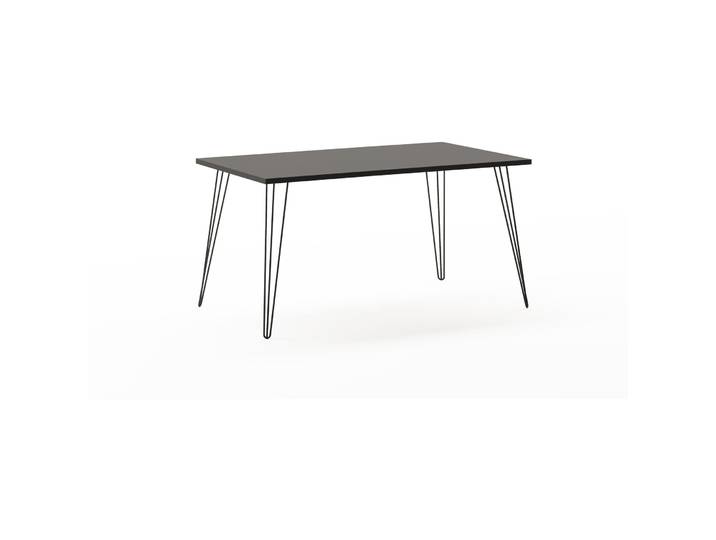 Schreibtisch Fips dunkelgrau Holzwerkstoff B 140 T 80 cm