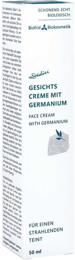 Didier Hautcreme mit Germanium 50ml