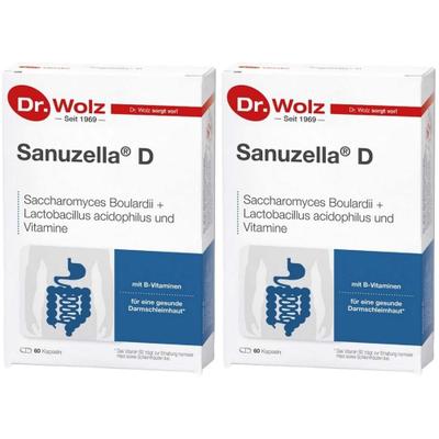 Sanuzella D Zellulose Kapseln 2x 2x60 St