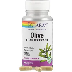 Olivenblattextrakt 250 mg Solaray 60 ST