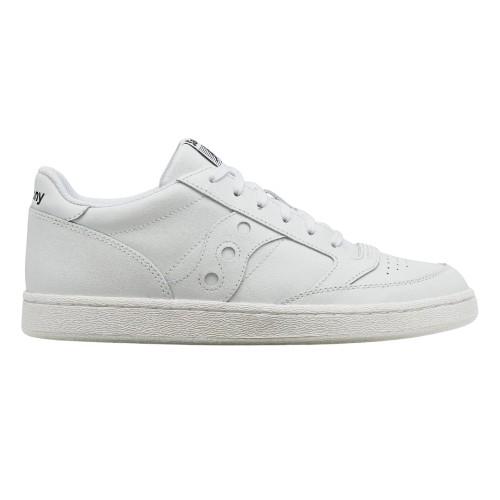Saucony Heren Jazz Leather Court Trainers (Wit)