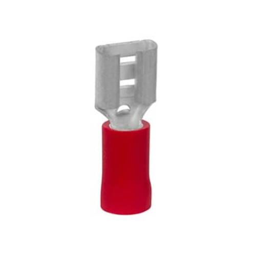 ABB 7TCA301310R0044 Flachsteckhülse Rot 1 St.