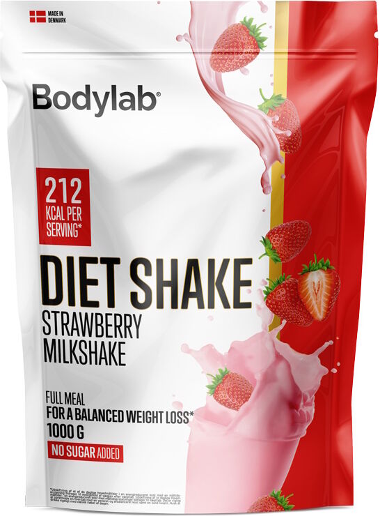 Bodylab Diet Shake Strawberry Milkshake 1000 g