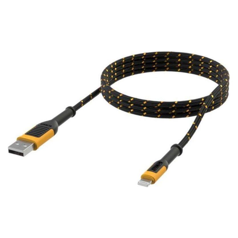 DeWalt Kabel USB USB-A to Lightning cable 1.8m Kevlar reinforced (1.80 m) (2459510)