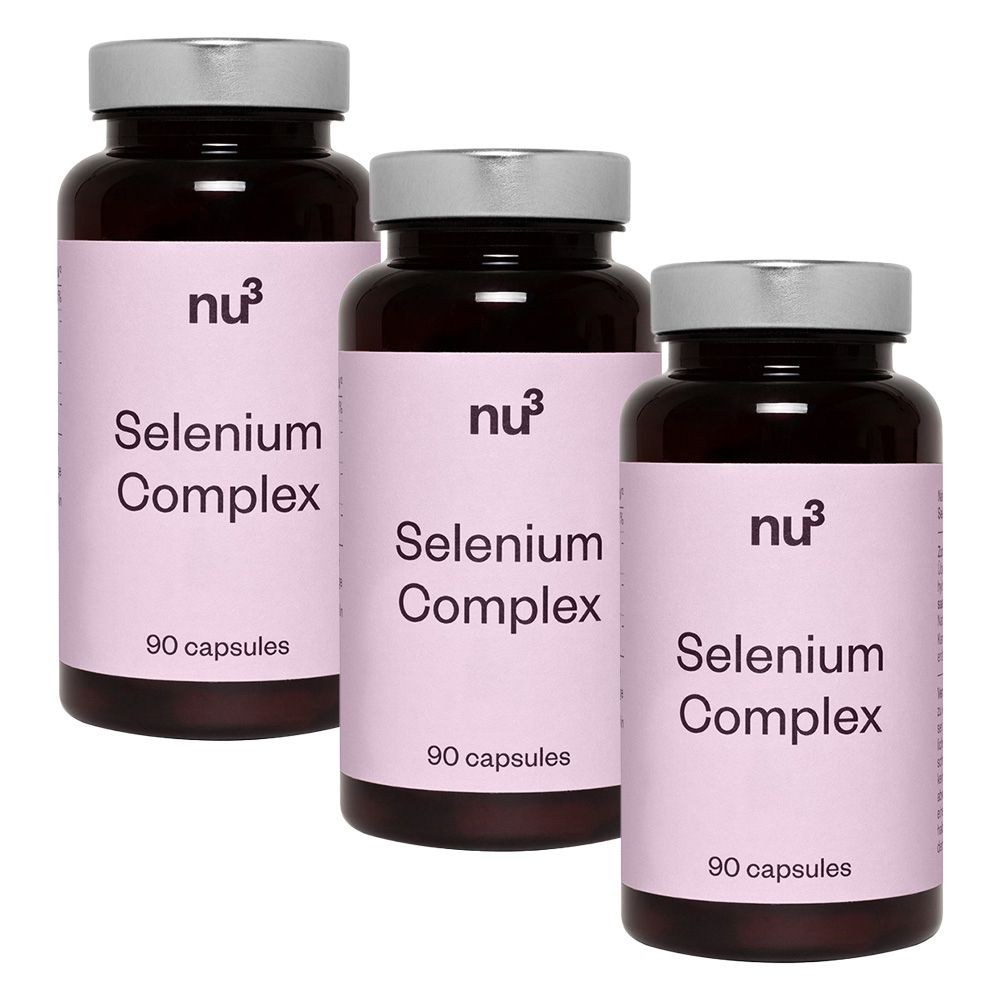 nu3 Premium Selenium 3er-Set 3x90 St Kapseln
