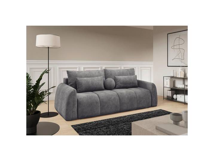 Schlafsofa Geronimo Grau B: 252cm