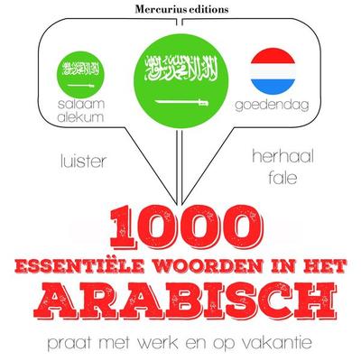 1000 essentiële woorden in het Arabisch - JM Gardner, Audio, 9782821122901