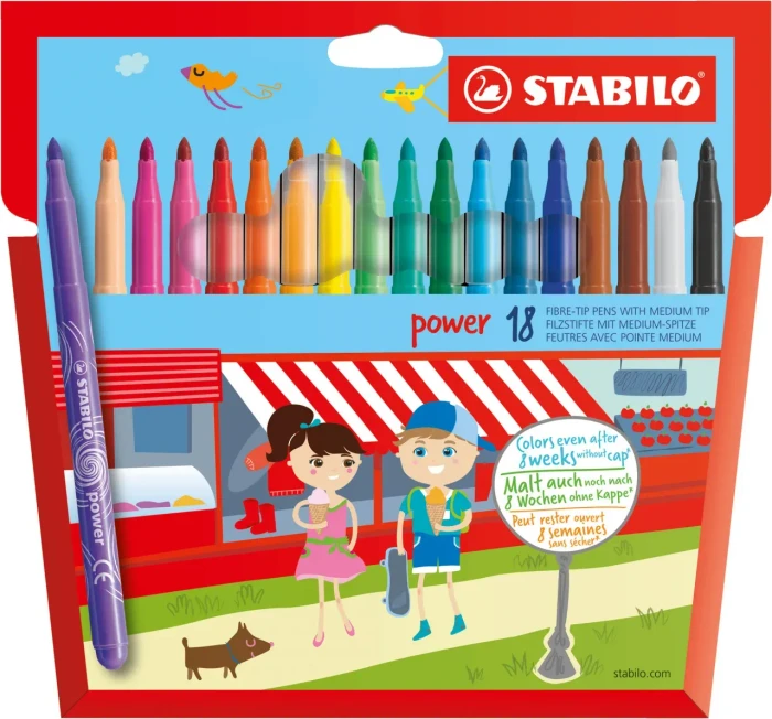 STABILO power PAW Patrol - 18er-Set - mit PAW Patrol-Aufdruck